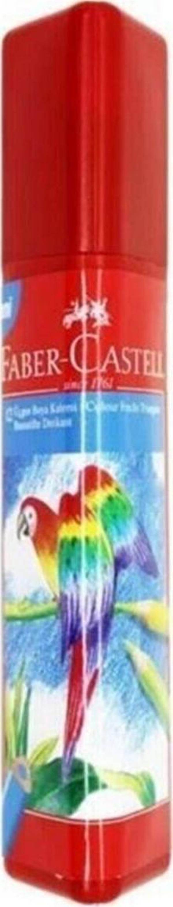 Faber-Castell Üçgen Boya Kalemi 12 Renk Tam Boy - Image 1