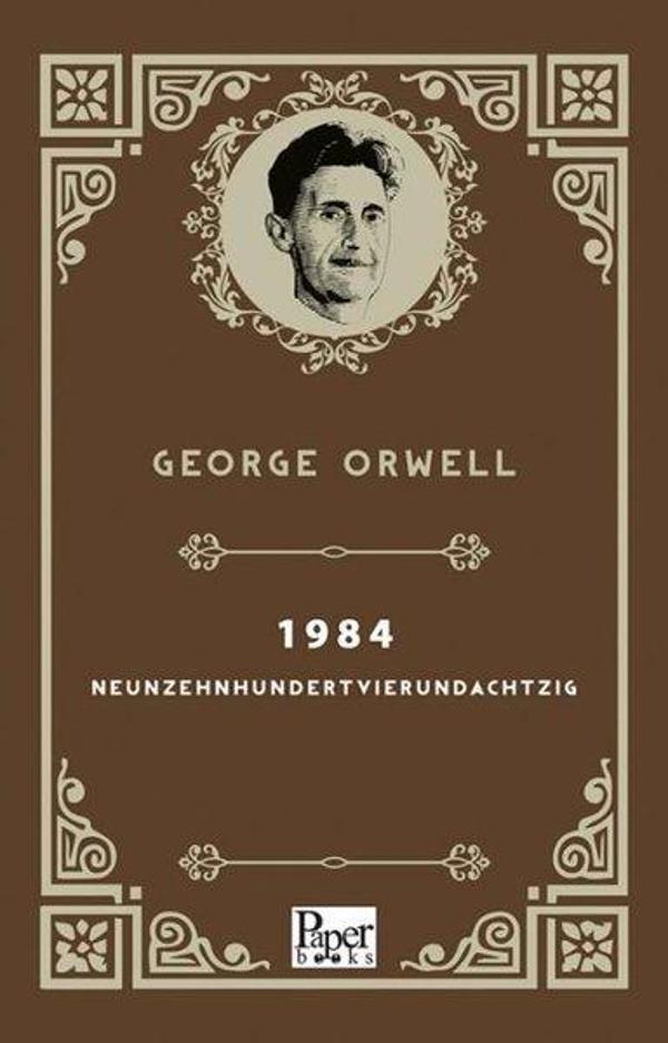 1984 Neunzehnhundertvierundachtzig  -  Almanca - Paper Books - Image 1