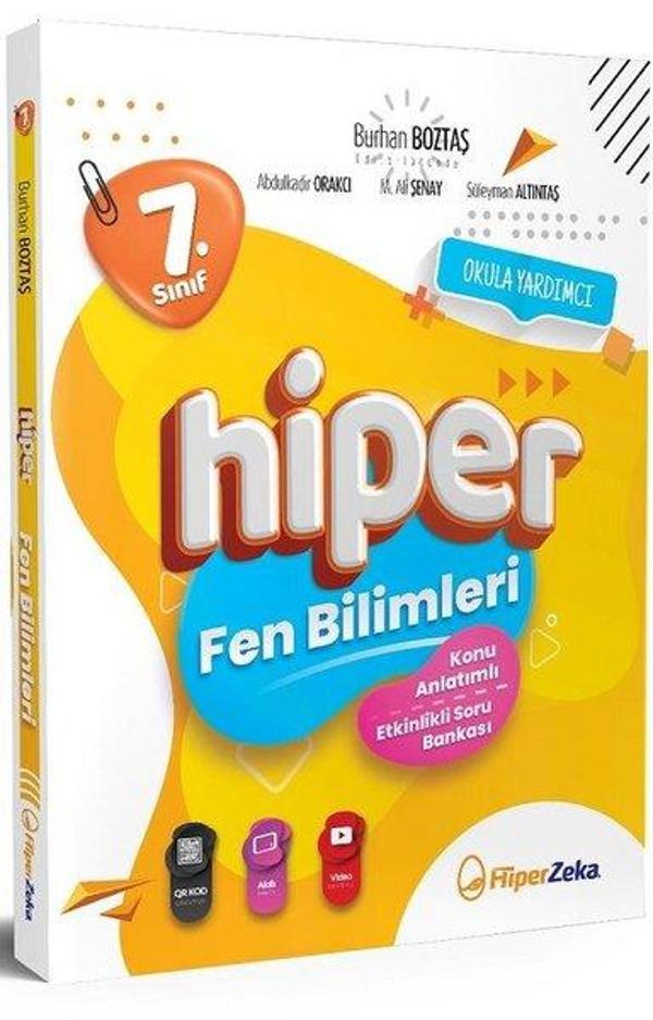 7. Sınıf Hiper Fen Bilimleri Konu Anlatımlı & Etkinlikli Soru Bankası - Hiper Zeka - Image 1