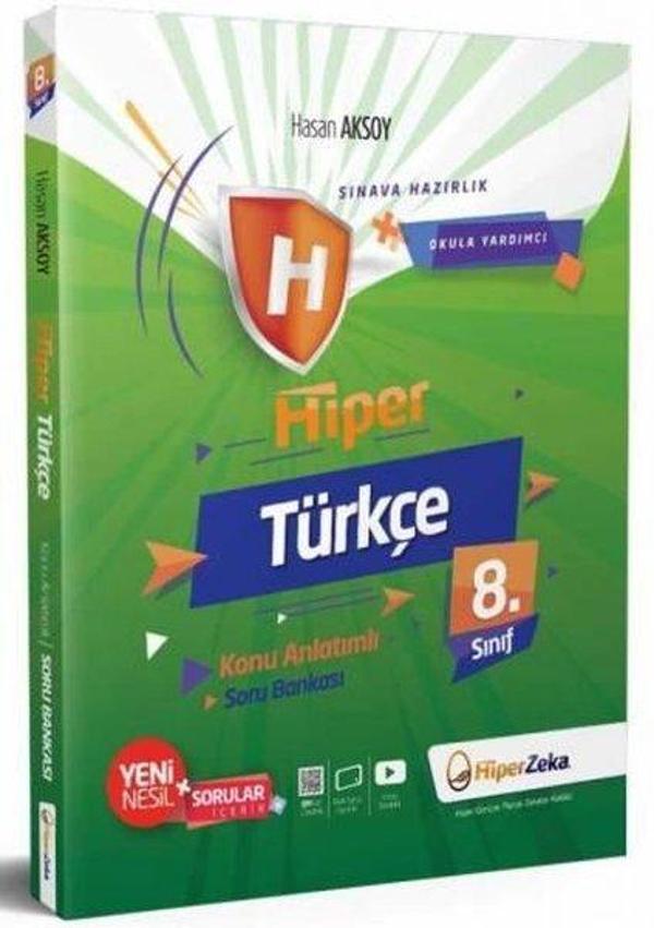 8. Sınıf Hiper Türkçe Konu Anlatımlı & Soru Bankası - Hiper Zeka - Image 1