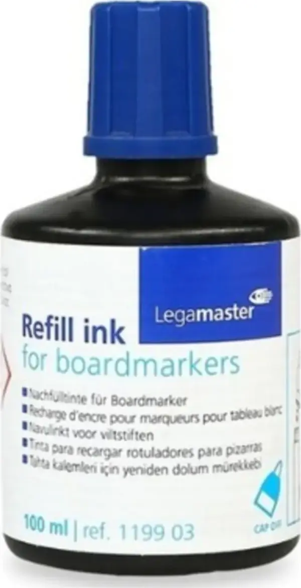 Edding Legamaster 100ml Tahta Kalemi Mürekkebi Mavi - Image 1