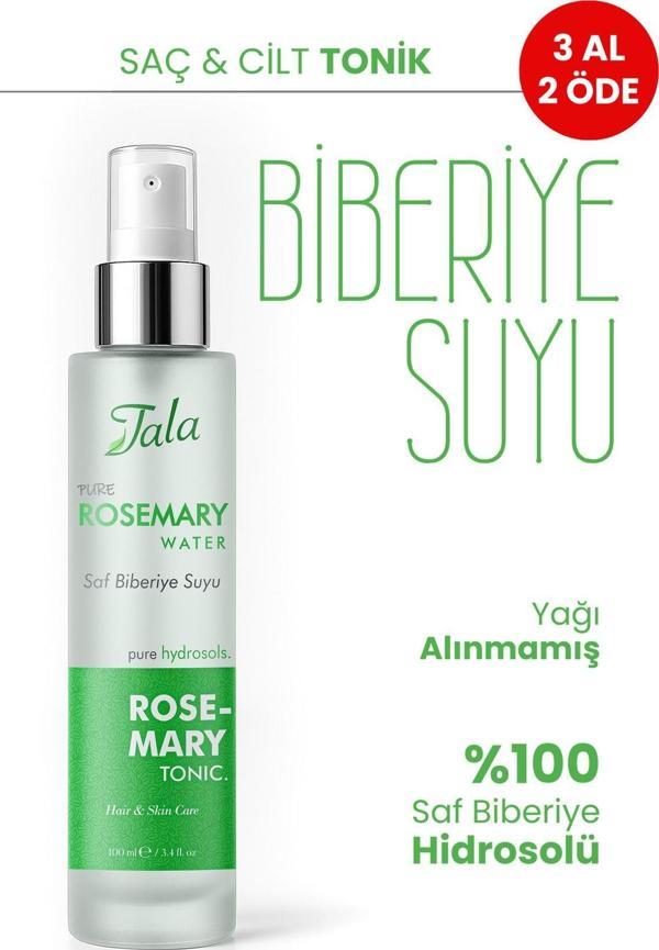 Tala Biberiye Suyu Güçlendirici Saç Toniği %100 Saf Ve Doğal Hızlı Saç Uzatma Dökülme Karşıtı 100 Ml - Image 1