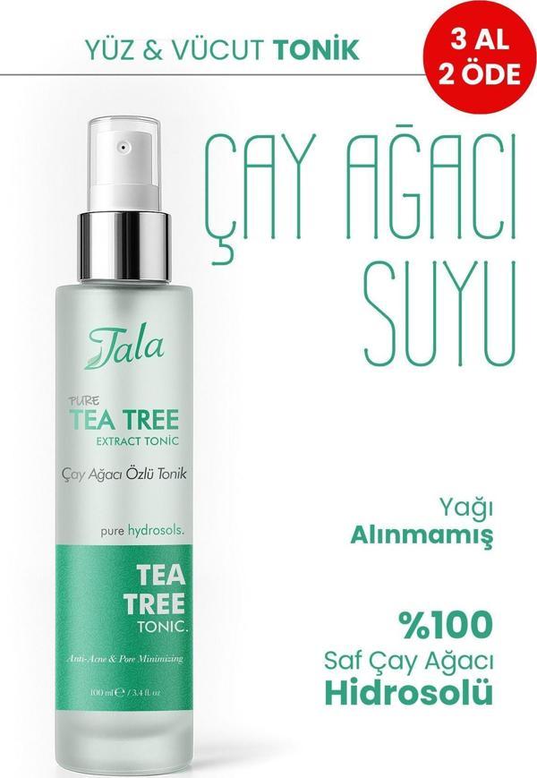 Tala Çay Ağacı Suyu Akne Karşıtı Ve Gözenek Sıkılaştırıcı Arındırıcı Tonik %100 Saf Ve Doğal 100 Ml - Image 1