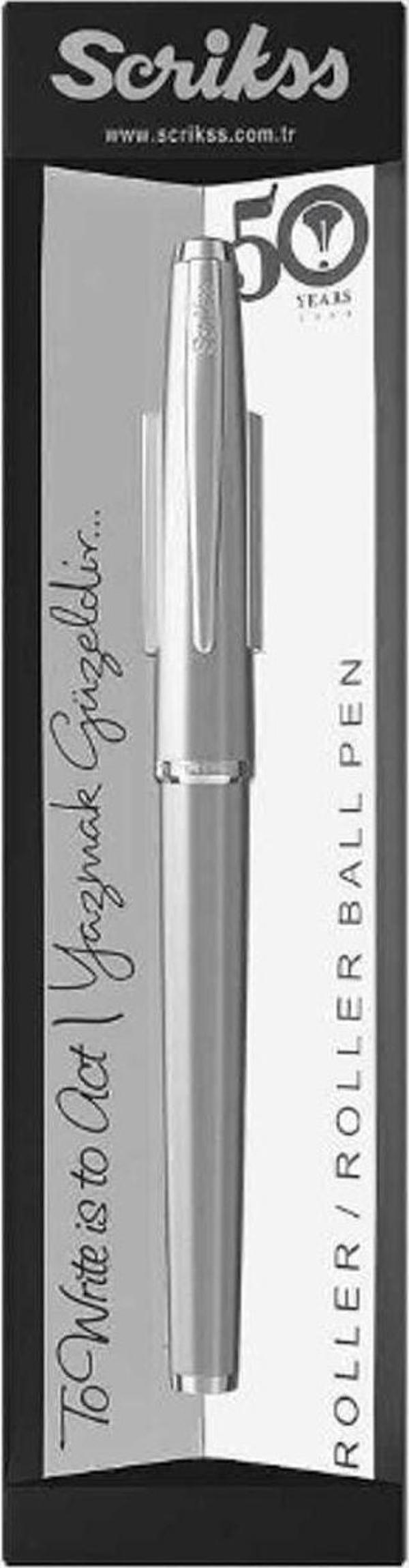 Scrikss 78M Roller Kalem Krom - Image 1