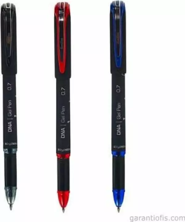 Scrikss Tükenmez Kalem Dna 07 Jel Mavi Kırmızı Siyah 3 Adet R.k JEL KALEMLER - Image 1