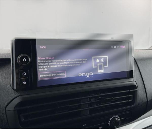 Fiat Scudo 10 inç Mat Ekran Koruyucu Multimedya Şeffaf - Image 1