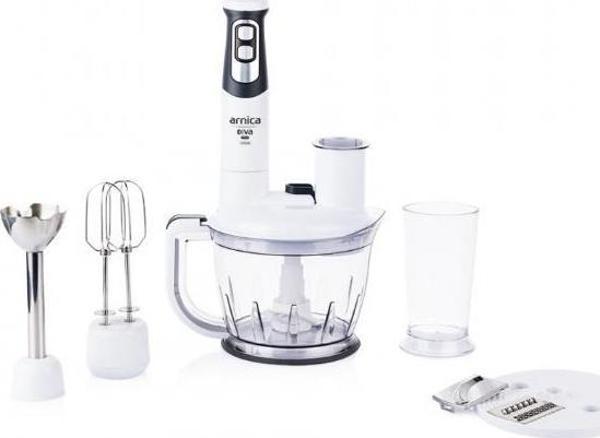 Arnica Diva Pro Rendeli El Blender Seti Beyaz GH21800 - Image 1