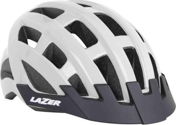 Lazer Compact Bisiklet Kaskı Beyaz 54 - 61 cm - Image 1