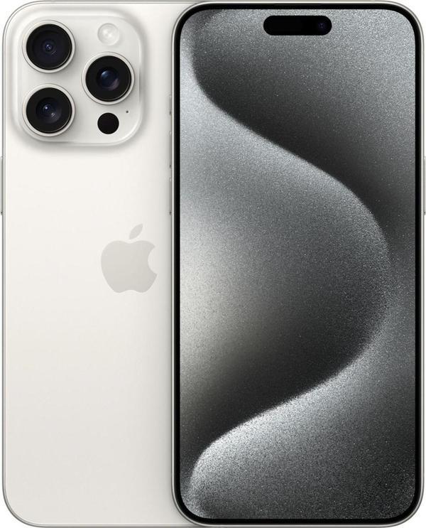 Apple iPhone 15 Pro Max 256 GB Beyaz (Apple Türkiye Garantili) - Image 1