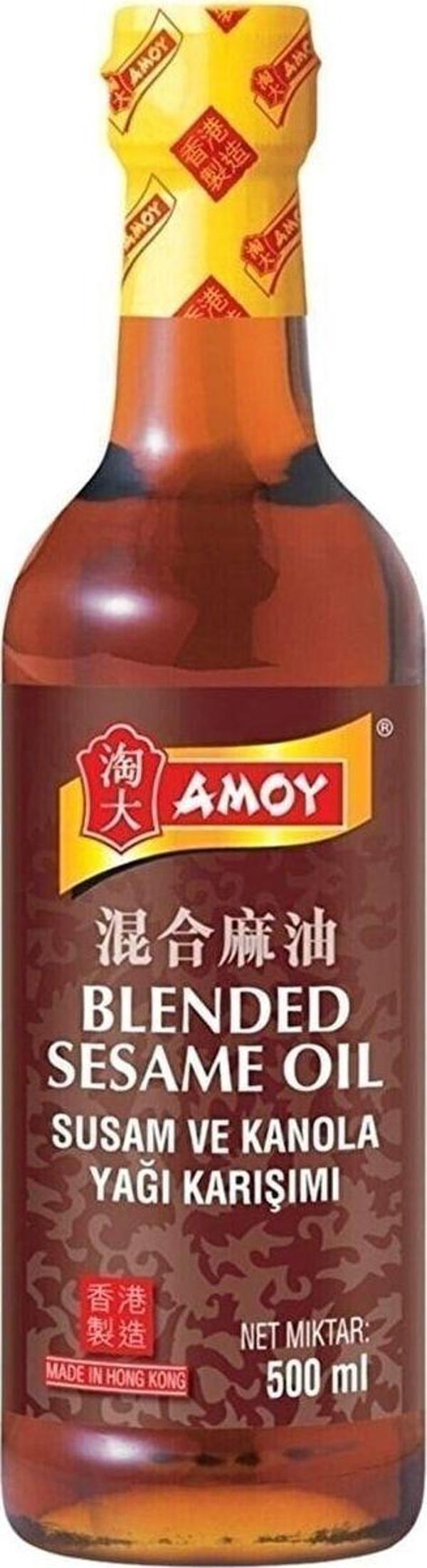 Amoy Susam Ve Kanola Yağı Karışımı 500 Ml - Image 1