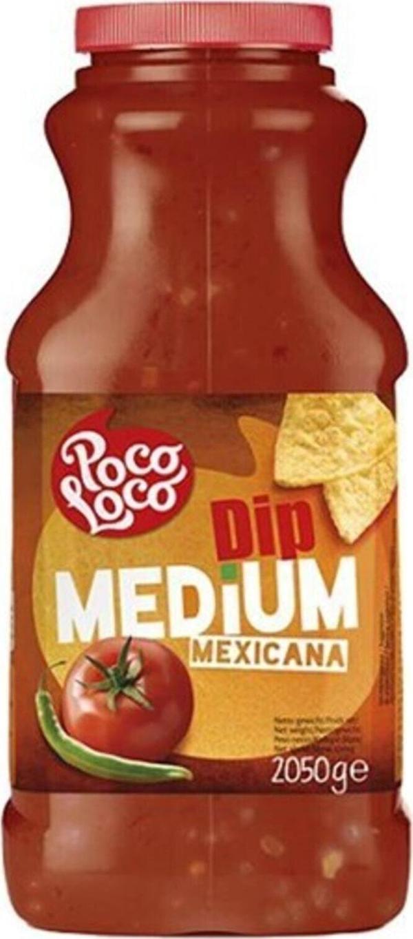 Poco Loco Salsa Picante Medium Hot 2050 Gr - Image 1