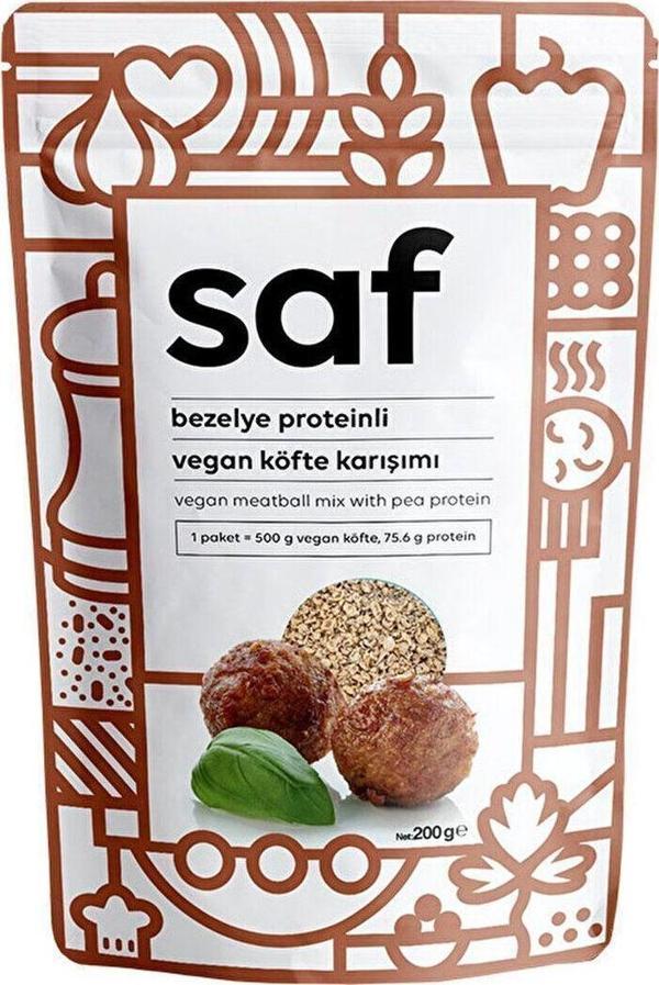 Saf Nutrition Saf Bezelye Proteinli Vegan Köfte Karışımı 200 Gr - Image 1