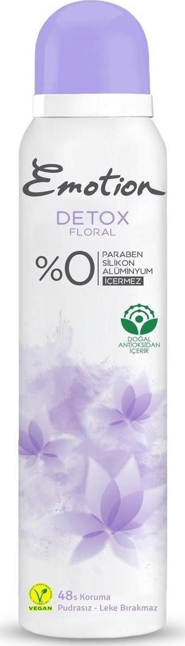 Emotıon Deodorant 200 ml Detox Floral - Image 1