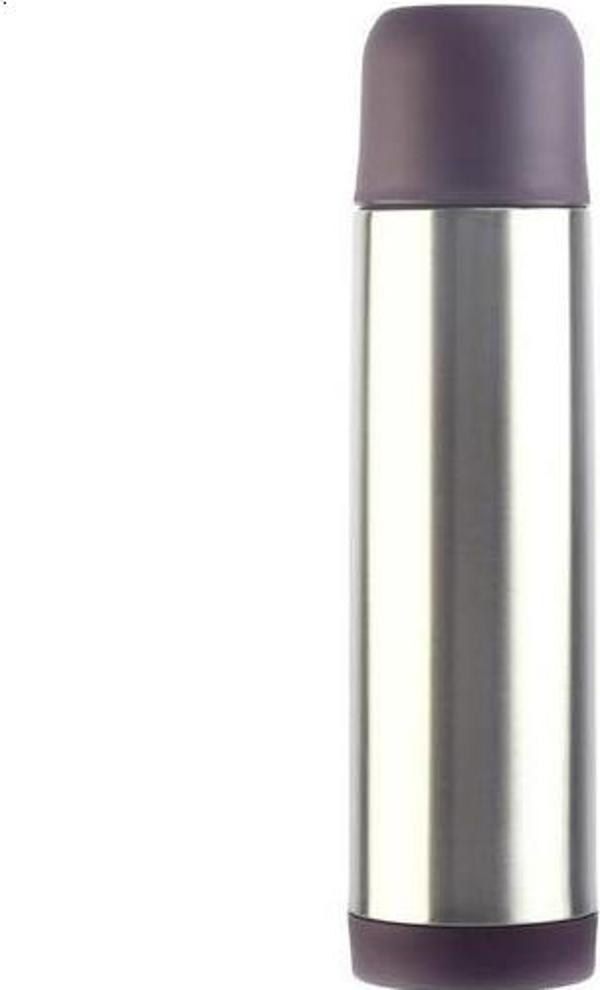 Cooker 0,75 Lt Paslanmaz Çelik Çift Katlı Termos Mor - Image 1