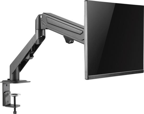 TWISTED MINDS TM-25-C06 GAZ AMORTİSÖRLÜ DÜZ/KAVİSLİ EKRAN 17"- 27" MAX 6,5KG TEK MONİTÖR KOLU - Image 1