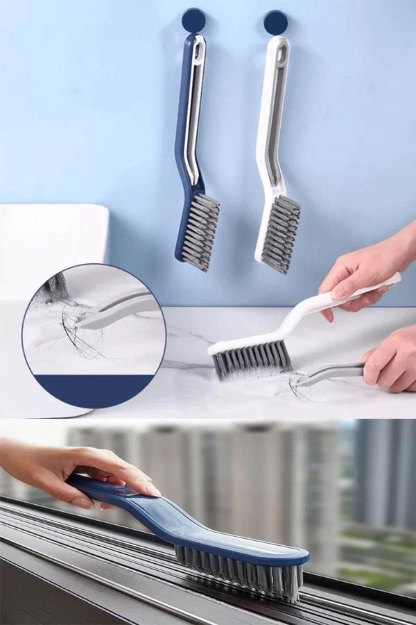 Tafce Dip Köşe Fırçası Cımbızlı Temizlik Fırçası Derz Fırçası Pimapen Temizleme Fırçası Banyo Fırçası - Image 1