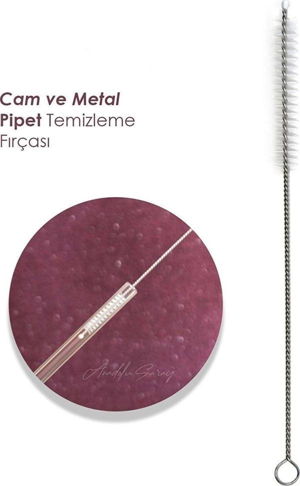 Tafce Pipet Temizleme Fırçası Pratik Bükülebilir Temizlik Fırçası Klavye Temizleme Fırçası 3 Adet - Image 1