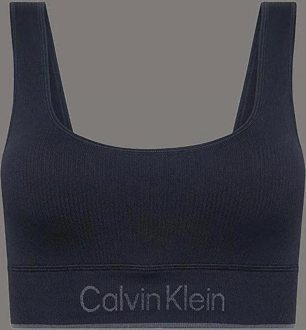 Calvin Klein Kadın Siyah Bel Lastikli Spor Büstiyer - Image 1