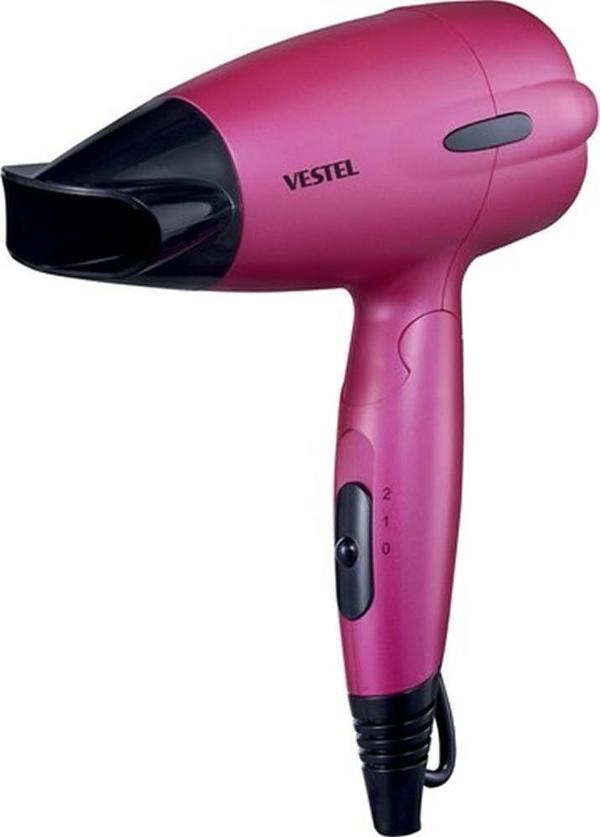Vestel VSK 1015 Seyahat Tipi Saç Kurutma Makinesi - Pembe - Image 1