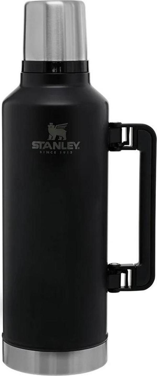 Stanley 10-07935-045 Klasik Vakumlu 2.3 Litre Çelik Termos - Siyah - Image 1