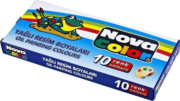 Nova Color Yağlı Boya 10 Renk - Image 1