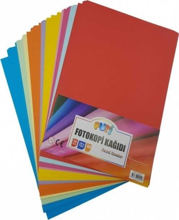 Puti Viva Renkli Fotokopi Kağıdı 100lü - Image 1