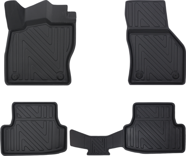 Seat Leon 2012-2020 Uyumlu Araca Özel 4D Havuzlu Oto Paspas Takımı Mars - Image 1
