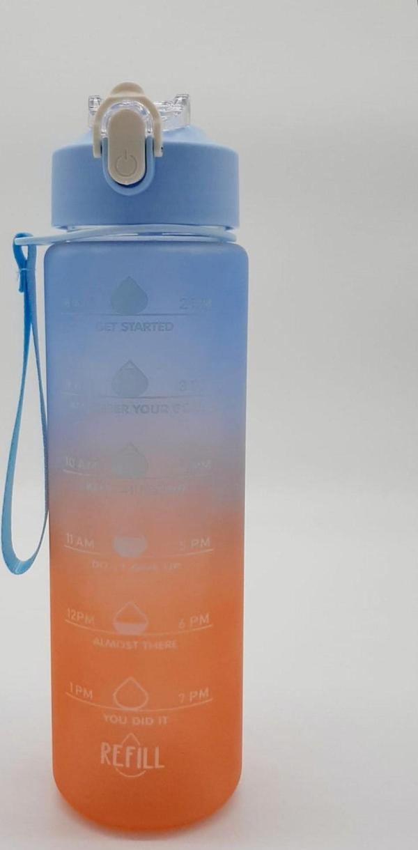 Taros QUOKKA Life 800 ml Rainbow Matara Mavi-Turuncu - Image 1