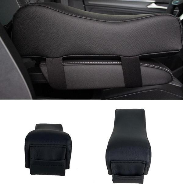 Renault Clio 4 Hatchback Uyumlu Oto Kolçak Yükseltici Kol Dayama Minderi Kalın Model Siyah - Image 1