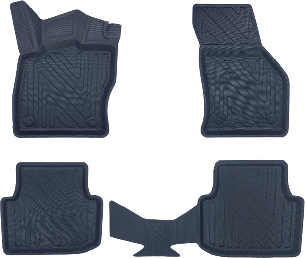 Volkswagen Arteon 2017 Ve Sonrası Uyumlu Araca Özel 4D Havuzlu Oto Paspas Takımı Mars - Image 1