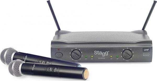 STAGG 2 EL MİKROFONLU TELSİZ MİKROSON SUW 50 MM EG EU - Image 1