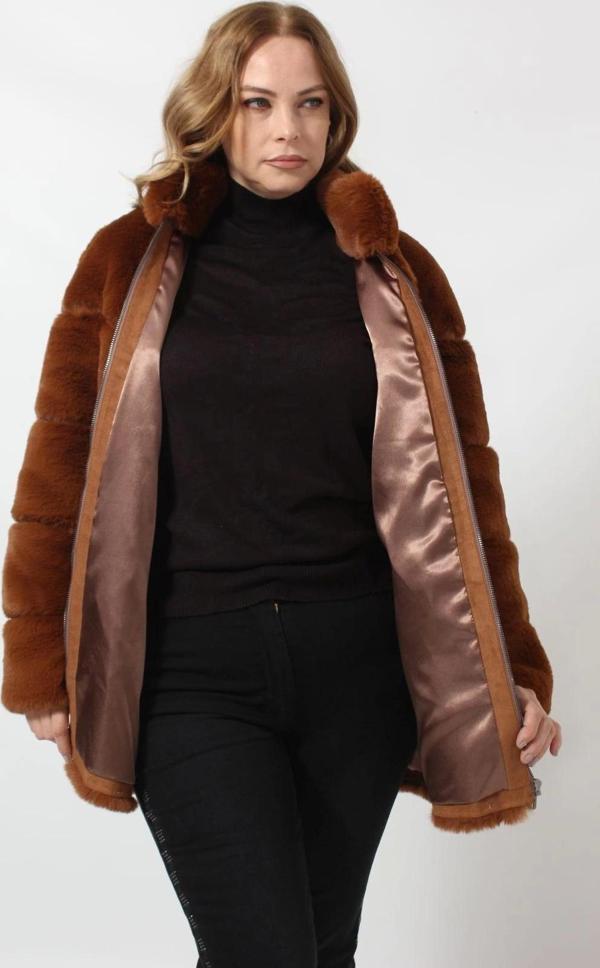 Tüylü Lüks Kaban - Image 1