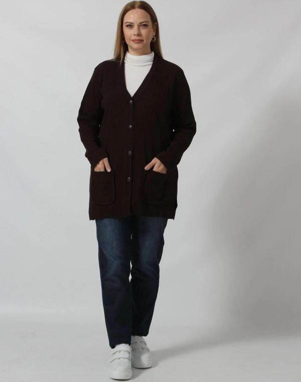 DÜĞMELİ CEPLİ HIRKA - Image 1