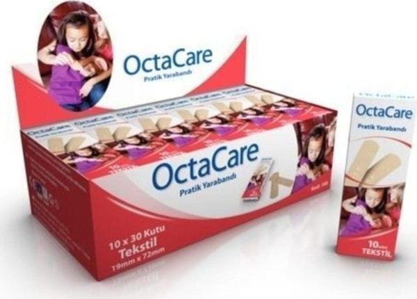 OCTACARE TEKSTİL YARA BANDI 10 PARÇA - Image 1