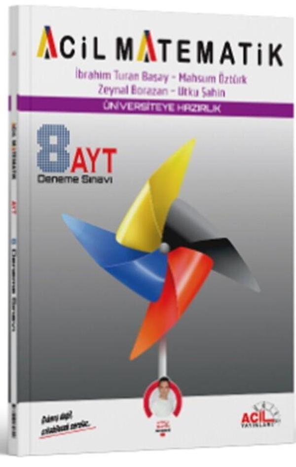 Acil Matematik AYT Matematik 8 li Deneme Sınavı - Acil Yayınları - Image 1