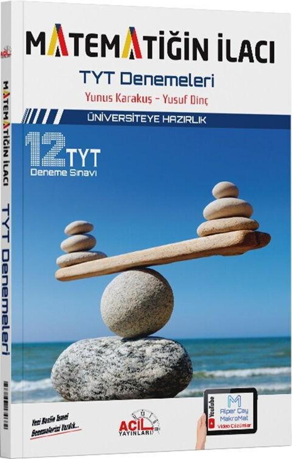 Acil Yayınları TYT Matematiğin İlacı Denemeleri - Acil Yayınları - Image 1