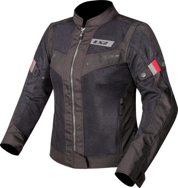 LS2 BLADE AIR KADIN MONT SİYAH-KIRMIZI - Image 1