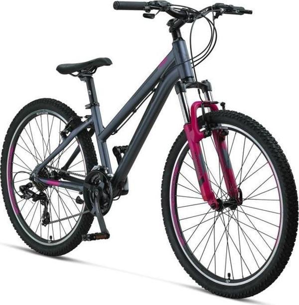 MOSSO WILDFIRE L-26-V KADIN DAĞ BİSİKLETİ 410H V 26 JANT 21 VİTES ANTRASİT PEMBE - Image 1