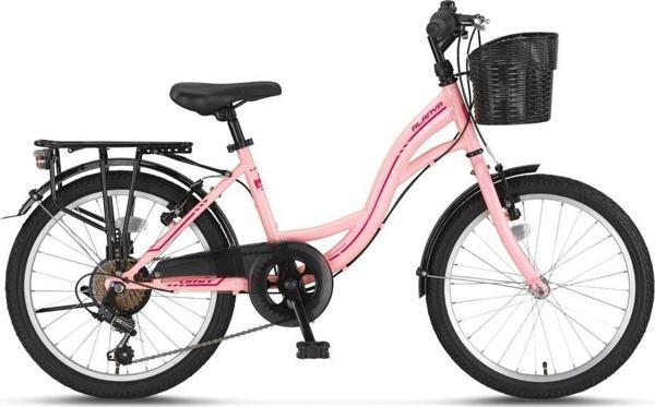 ÜMİT 2410 ALANYA SEPETLİ BAYAN ŞEHİR BİSİKLETİ 24 JANT 21 VİTES PEMBE - Image 1