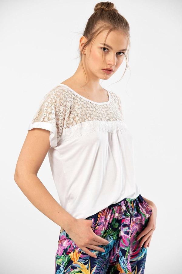 Türen Kadın Desenli Pijama Takımı - Image 1
