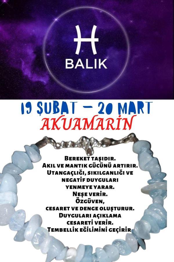 Sertifikalı Balık Burcu Burç Bilekliği - Image 1