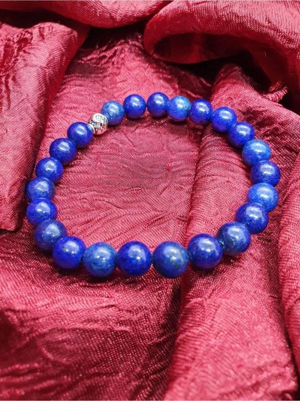 Lapis Lazuli Bileklik Doğal Taş 8mm - Image 1