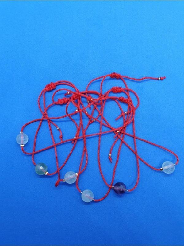 Sertifikalı Doğal Florit Taşı Bileklik - Image 1