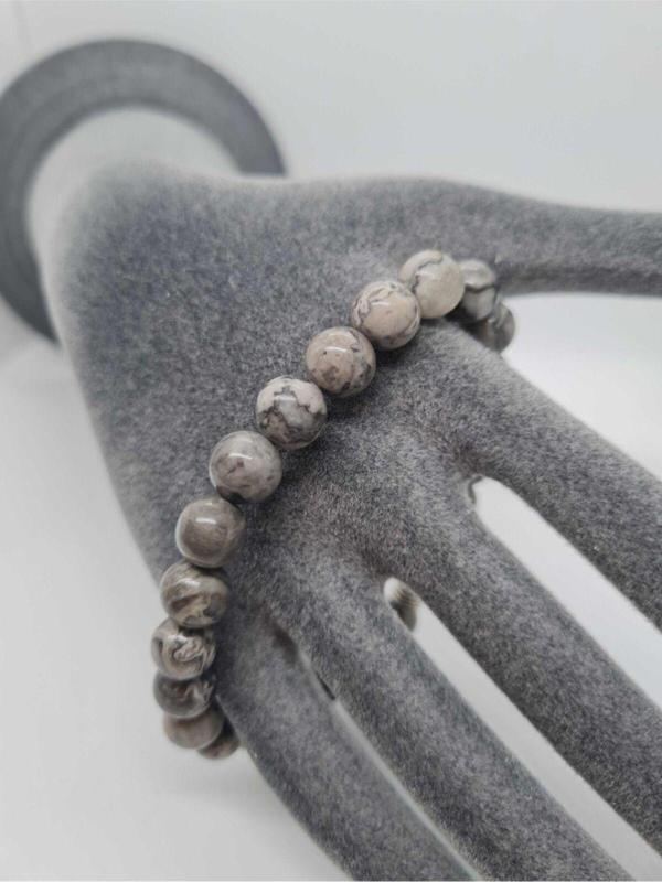 Sertifikalı Jasper Doğal Taş Bileklik - Image 1