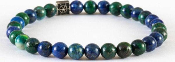 Sertifikalı Doğal Taş Orijinal Azurit Bileklik - Image 1