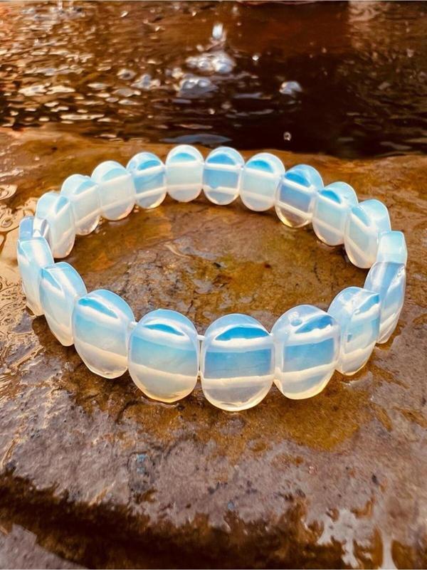 Sertifikalı Doğal Opal Taşı Özel Kesim Rolex Bileklik - Image 1