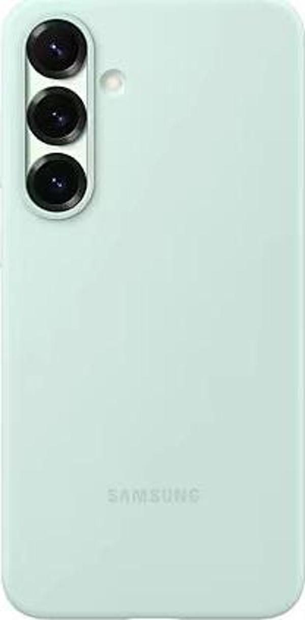 Samsung Galaxy S25 Plus Silikon Kılıf Mint - Image 1