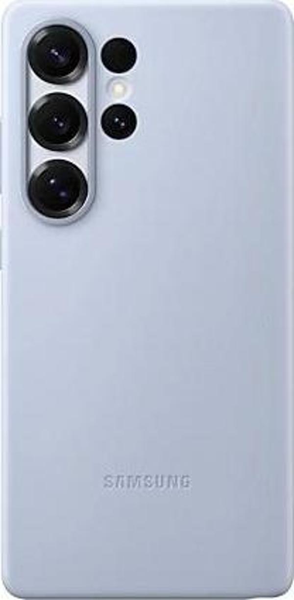 Samsung Galaxy S25 Ultra Deri Kılıf Açık Mavi - Image 1