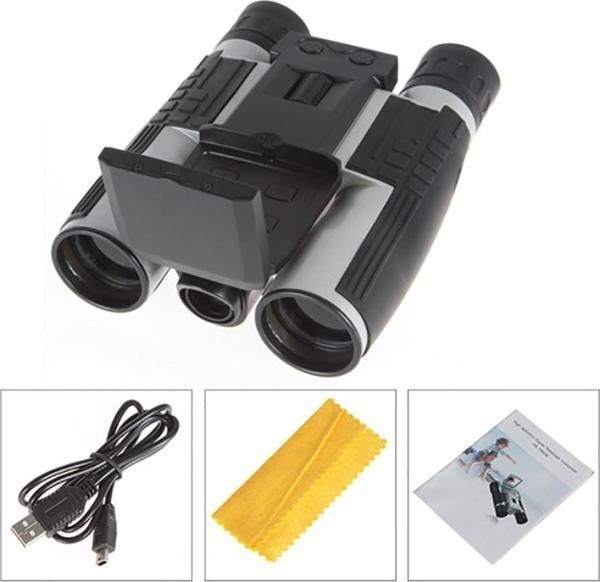 Büro Ev Ofis Kamp Keyfi için 12x32 Dijital Zoom 5MP Sensör Kayıtlı Ekranlı Usb Dürbün - Image 1