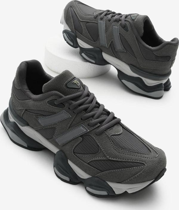 Tonny Black Unisex Füme Poli Taban Anorak Desenli Yüksek Taban Bağcıklı Spor Ayakkabı - Image 1